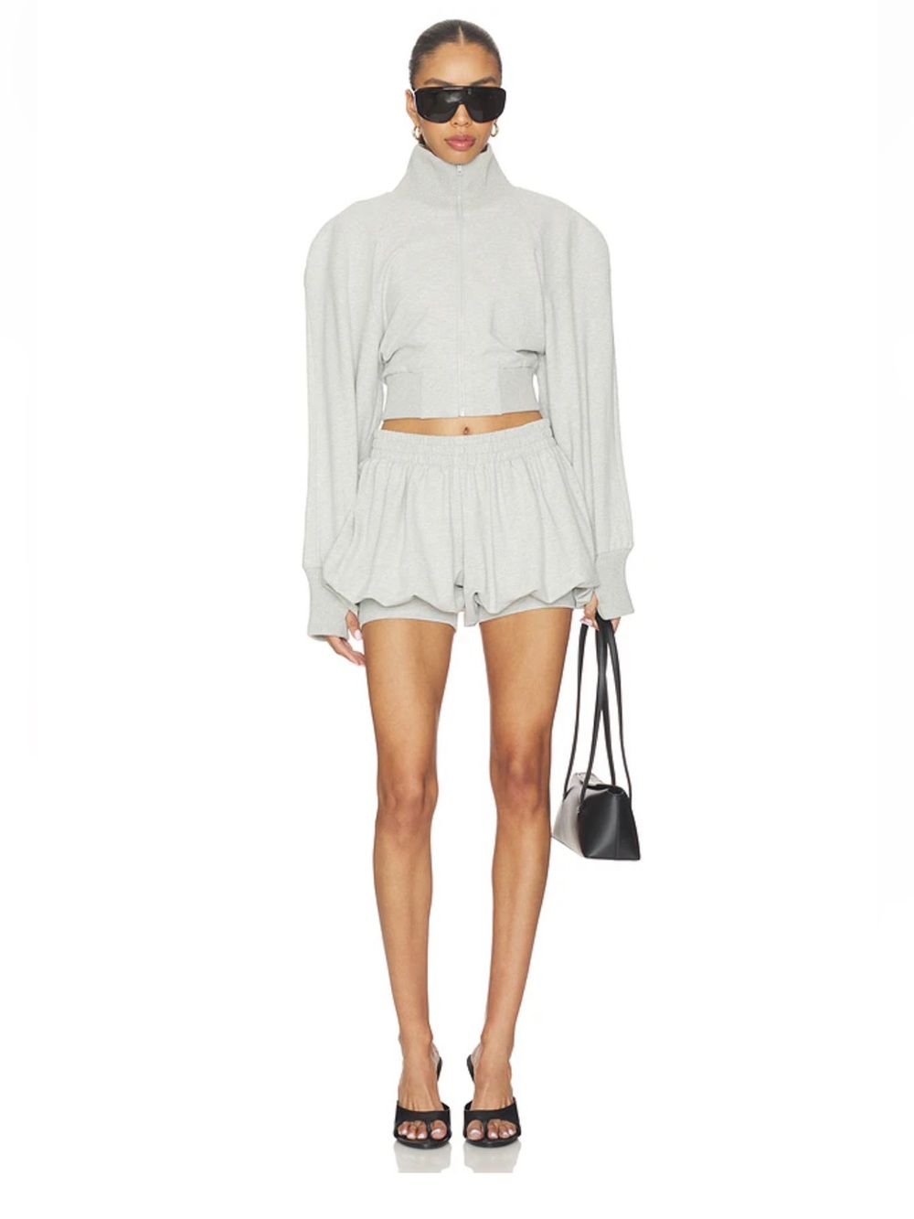 Norma Kamali Boyfriend Puff Short